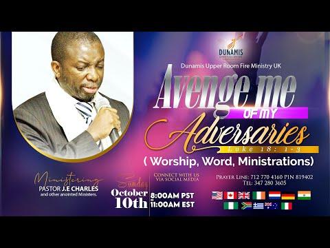 Avenge me Oh Lord!!! with Pastor J.E Charles | Psalms 94:1  | Sunday October 10th 2021