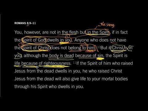 The Spirit In You Is Life: Romans 8:10—11