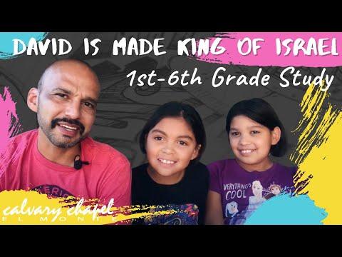 David is Made King of Israel - 2 Samuel 5:1-4 || 1st-6th Grade Study