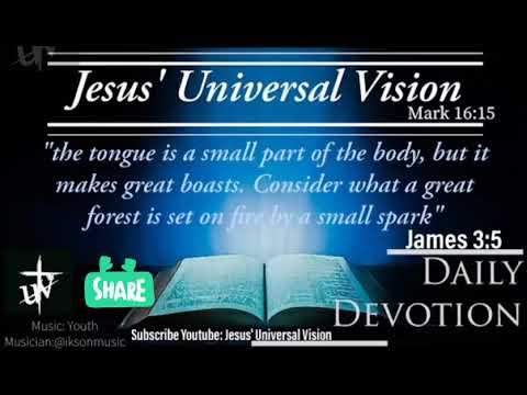 James 3:5" Beware with Tongue" English Short Sermon