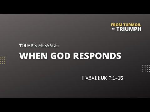 When God Responds (Habakkuk 3:1-15)