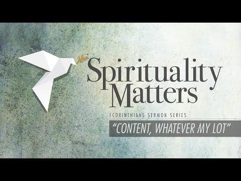 Content, Whatever My Lot (I Corinthians 7:17-40) – Sunday, January 17, 2021