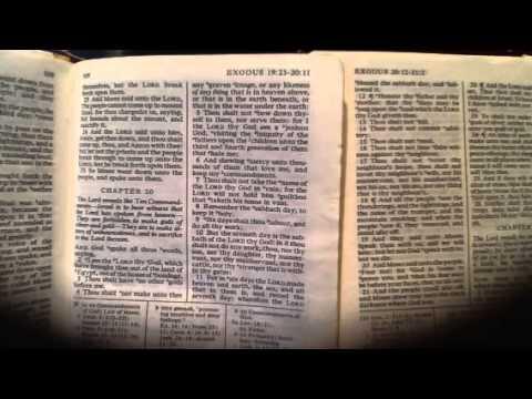 Exodus 20:3-17 "The Ten Commandments" Scripture Melody