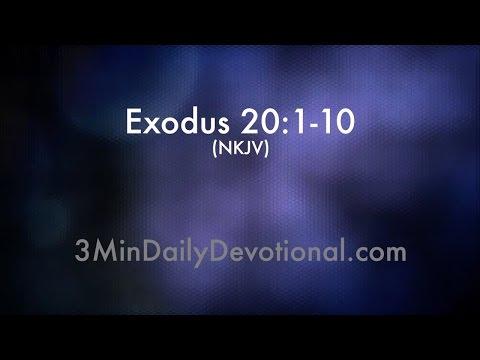 Exodus 20:1-10 (3minDailyDevotional) (#039)