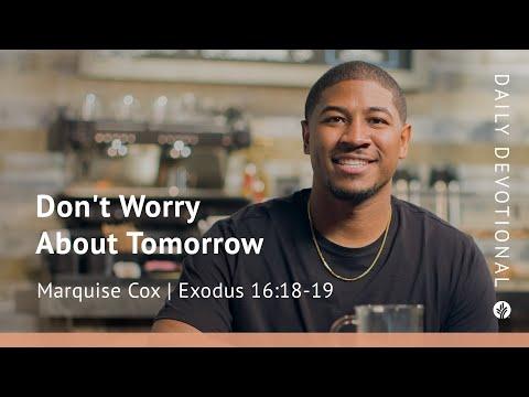 Don’t Worry About Tomorrow | Exodus 16:18–19 | Our Daily Bread Video Devotional