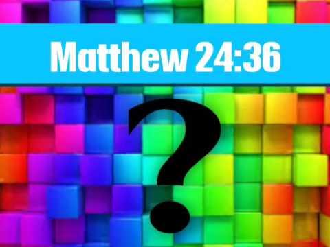 Can we really not know the day? Matthew 24:36