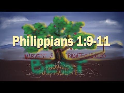 Philippians 1:9-11 My Life Verse Sketch