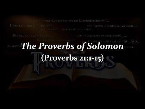 Proverbs 21:1-15. 6/1/22