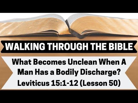 What Would Become Unclean If a Man Had a Bodily Discharge? [Leviticus 15:1-12][Lesson 50][WTTB]