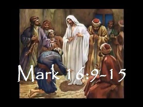 Easter Sat morning Gospel --- Mark 16:9-15 -- Jesus Has Risen - Morru fid-dinja kollha, ...