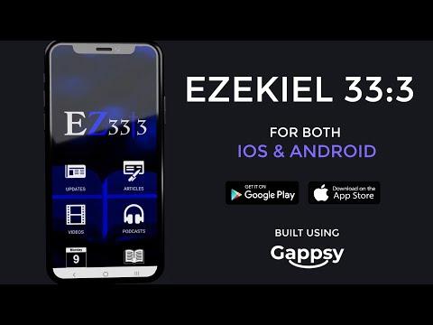 Ezekiel 33:3 App - Gappsy Video Promo