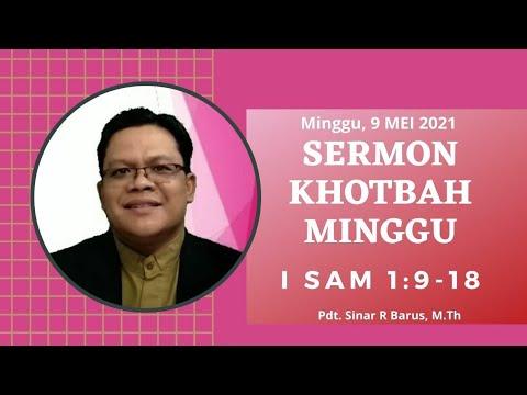 Sermon Khotbah Minggu, 9 Mei 2021| I Sam.1:9-18
