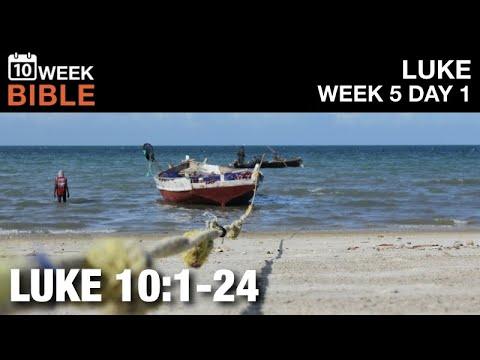 Jesus Sends Out the Disciples | Luke 10:1-24 | Week 5 Day 1 Study of Luke