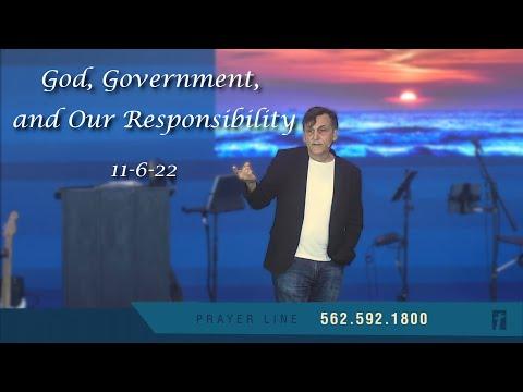 God, Government and Our Responsibility | Exodus 18:21 | Sunday Service | 11/6/2022