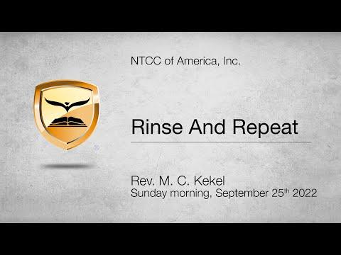 Rinse And Repeat — 2 Kings 13:14-19 — Rev. M. C. Kekel