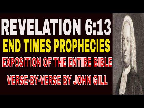 Revelation 6:13 - John Gill - Exposition of the Entire Bible Verse by Verse
