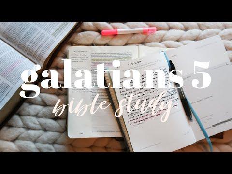 BIBLE STUDY WITH ME | Galatians 5