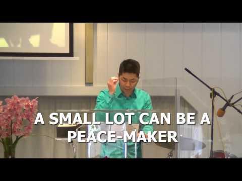 "Small Lots", a sermon by Rev. Joshua Lee on Joshua 18:11-28