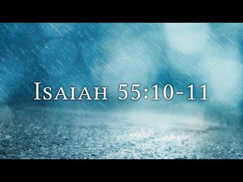 Isaiah 55:10-11