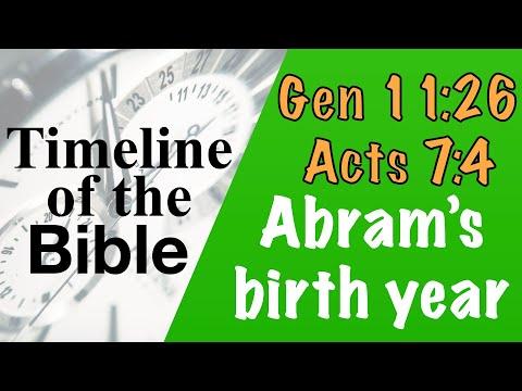 In what year of Terah was Abraham born? (Genesis 11:26 & Acts 7:4)