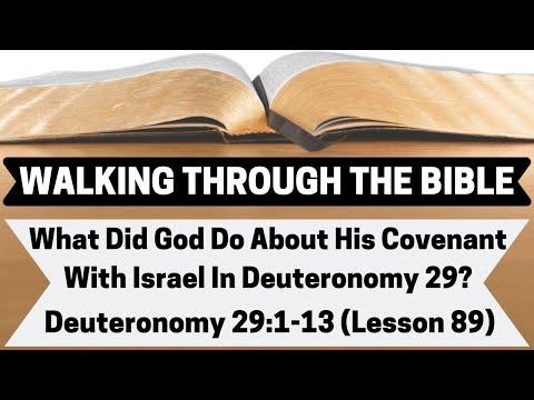 What Did God Do About His Covenant With Israel In Deuteronomy 29? [Deuteronomy 29:1-13][L.89][WTTB]