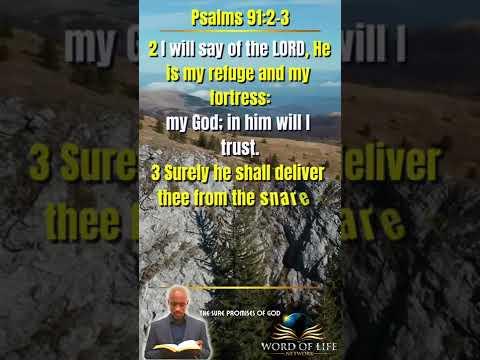 The Sure Promises Of God : Fortress & Deliverer - Psalms 91:2-3