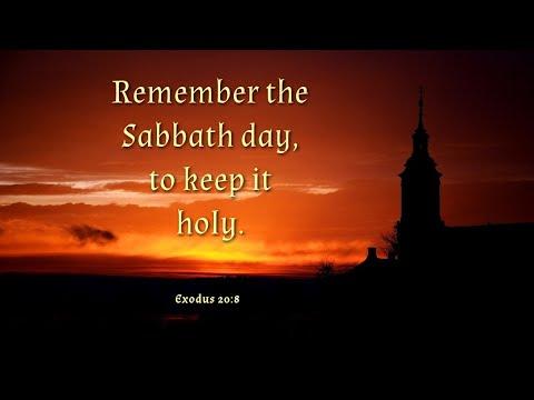 Sabbath Service Leviticus 19:1- 20:27