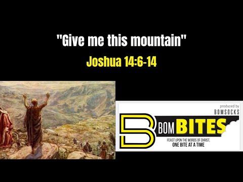 BOM-BITES Episode #561 - Joshua 14:6-14