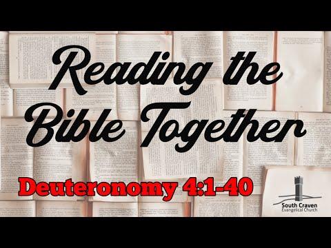 Deuteronomy 4:1-40