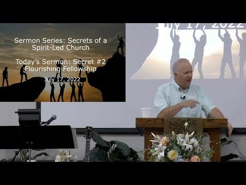 Secret No. 2 Flourishing Fellowship - 1 Corinthians 12:12-14, 27