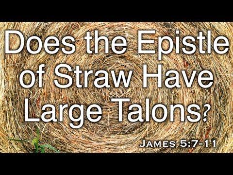 Does the Epistle of Straw Have Large Talons? (James 5:7-11)