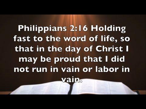 Philippians 2:16   Tell Others Their Impact In Your Life