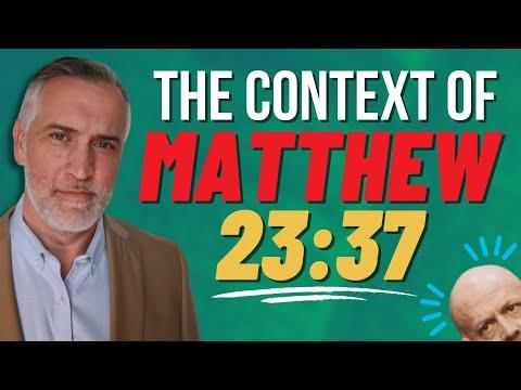 Is James White Right About Matthew 23:37?