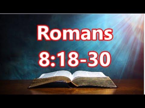 Sunday School Lesson May 8 2022 Romans 8:18-30