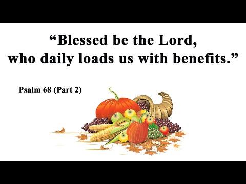 Psalm 68:33-35; November 25, 2022