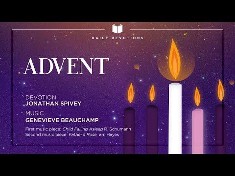 Devotion for Dec. 21st, 2020: Luke 1: 5-23 with Jonathan Spivey