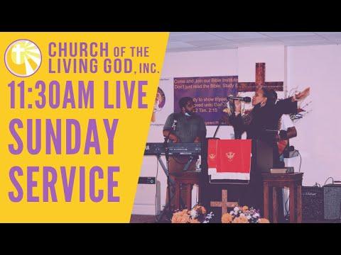 LIVE | 11:30 AM | Sunday Service | Elder Kiana Washington | Jer. 20: 7-13