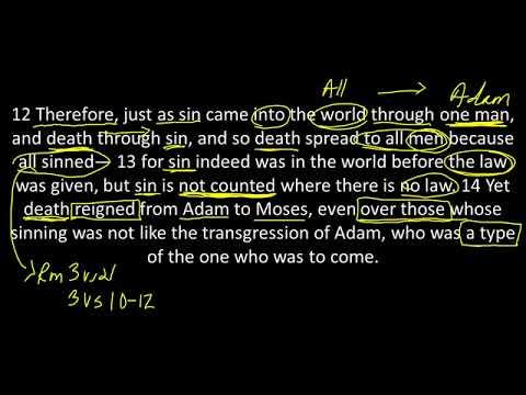 Romans 5:12-21 // Death In Adam; Life in Christ
