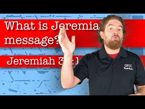 What is Jeremiah’s message? - Jeremiah 30:12-17