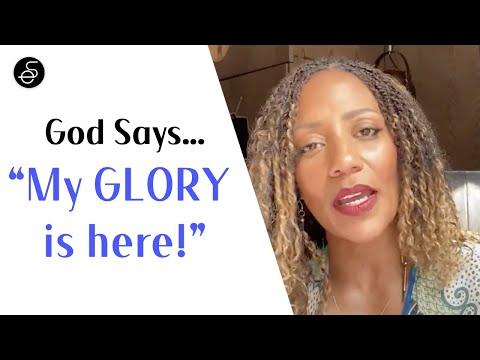 God says “My GLORY is here!” ???????????????????????? (John 17:22) #healing #shift #completion