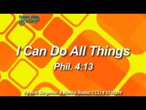 Kids Worship: I Can Do All Things (Phil 4:13)