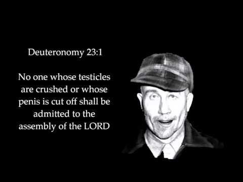 Deuteronomy 23:1    The Ed Gein Show, Reading the Bible