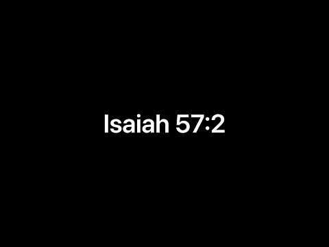 Isaiah 57:2