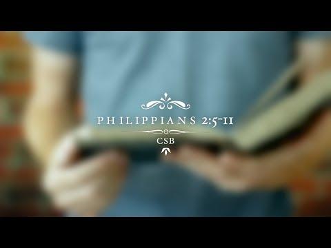 Philippians 2:5-11 CSB [English]