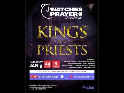 #WatchesPrayer   Kings and Priests Rev. 1:5-6. Prayer Watch 2. Yejide Adenuga