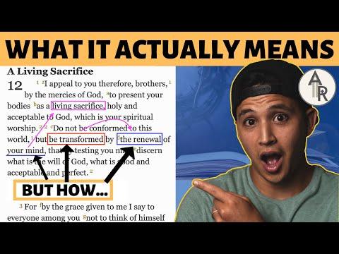 How to Renew Your Mind Practically | What It Actually Means In Romans 12:1-2