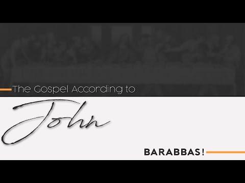 Barabbas: John 18:39-40