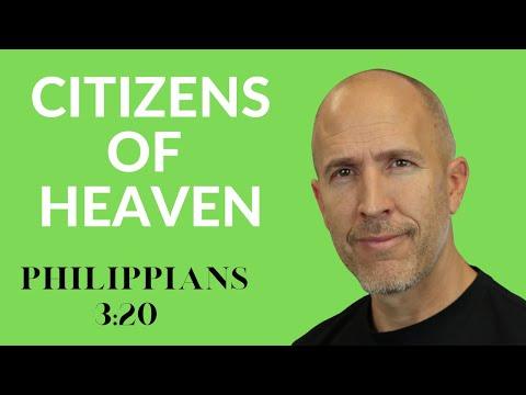 Citizens of Heaven - Philippians 3:20 - THE KINGDOM OF GOD WITHIN