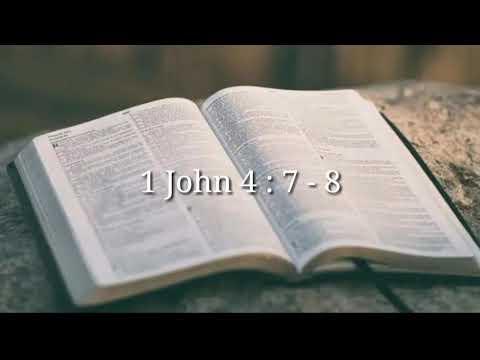 Inspirational Kuki short Bible verses || 1 John 4 : 7 - 8