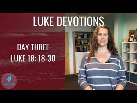 Daily Devotion Week 18: Luke 18:18-30